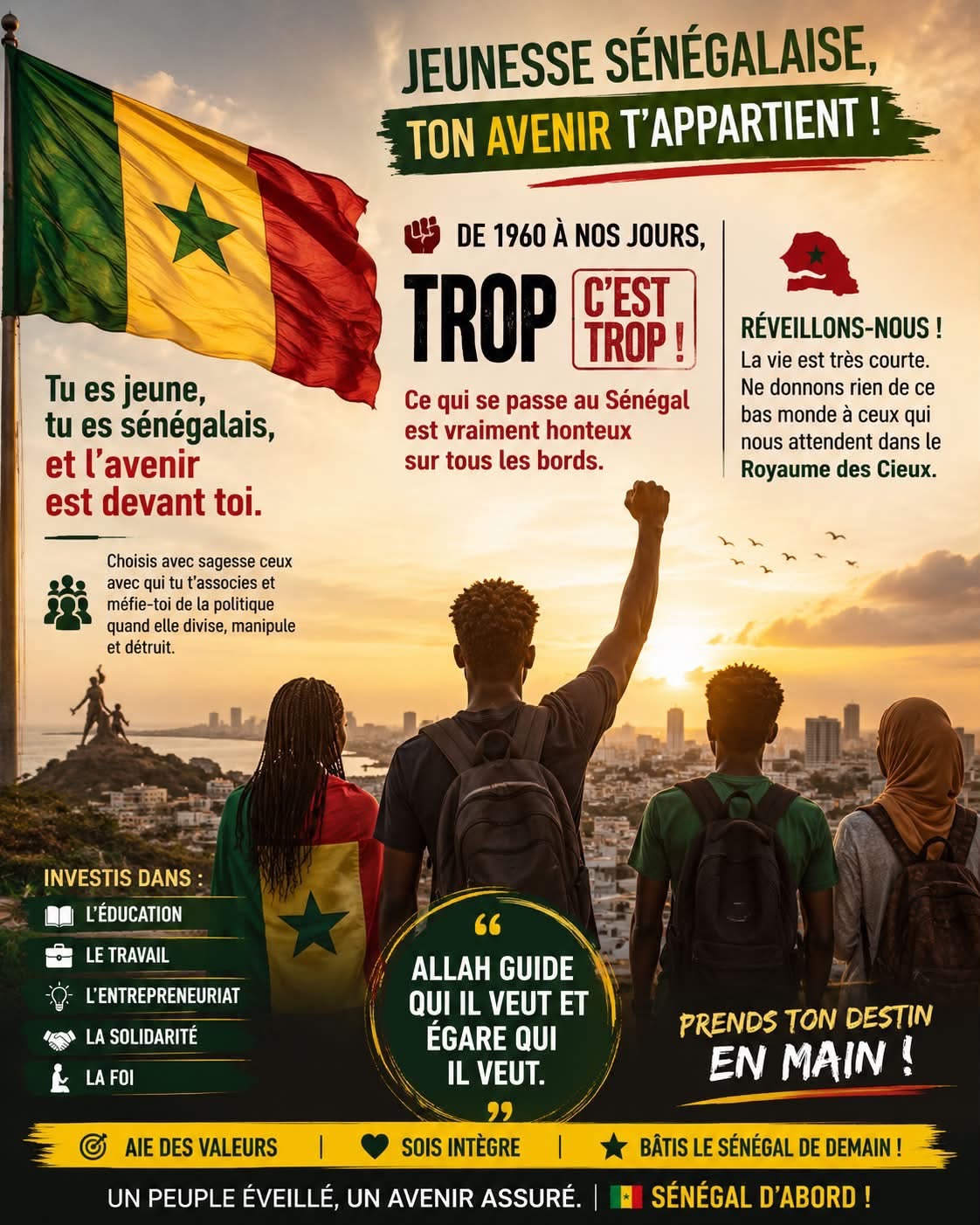 Éveil de la jeunesse sénégalaise par IDD.